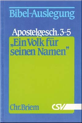 Ein Volk für seinen Namen - Band 2