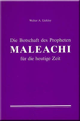 Die Botschaft des Propheten Maleachi für die heutige Zeit