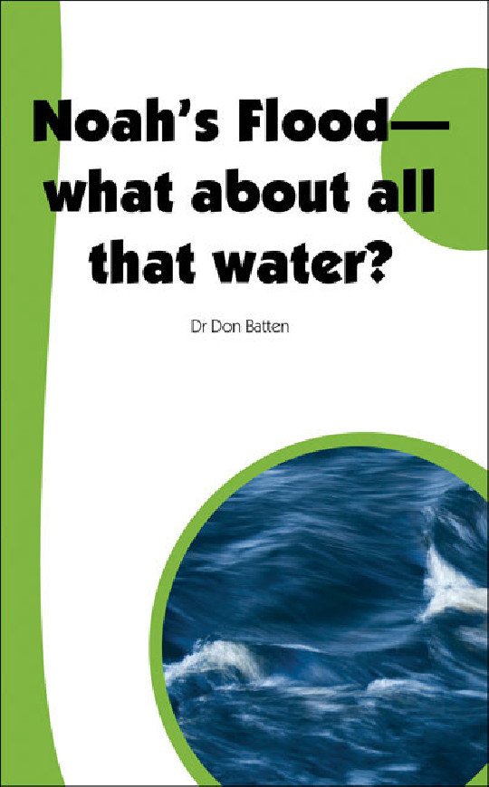 Noah's Flood - what about all that water?