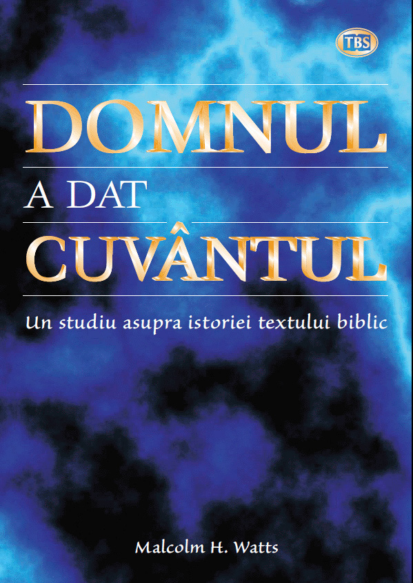 DOMNUL a dat Cuvântul (Watts)